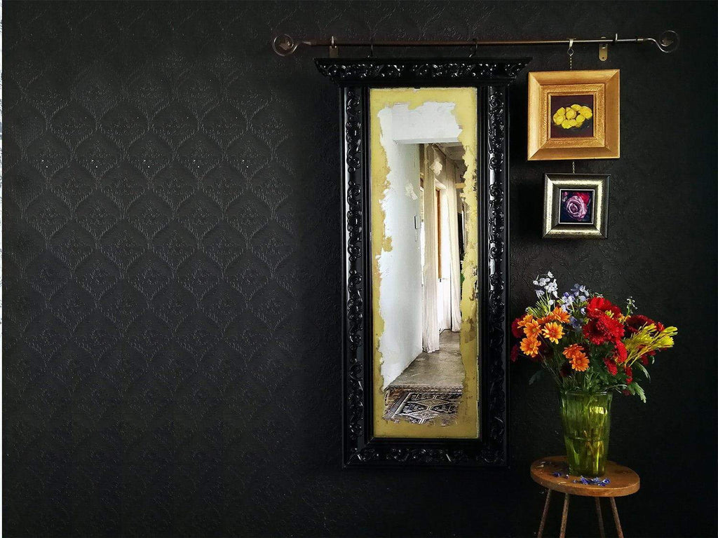 How to create your very own Antiqued Victorian Mirror Gallery Wall