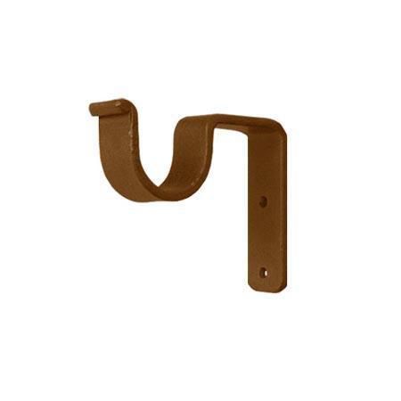 Iron Art By Orion 1028 Amelie Bracket Heavy Duty for 1 1/4 Inch Diameter Rods