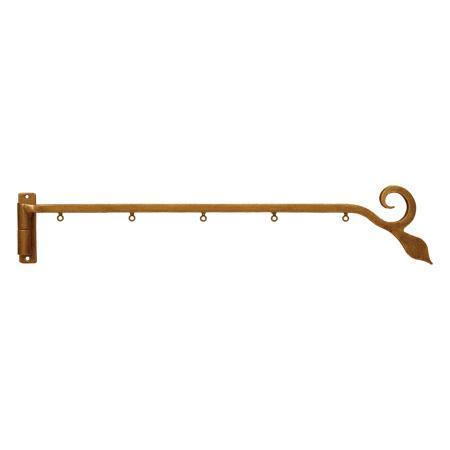 Iron Art by Orion Swing Arm 1/2 Inch Square Finish A (16 Inch)