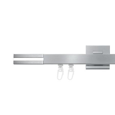 Vesta Novi Finial with chrome inset