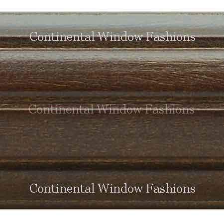 Kirsch Wood Trends 2 Inch Fluted Wood Poles (4 foot pole)