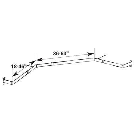 Graber Adjustable Lockseam Bay Rods