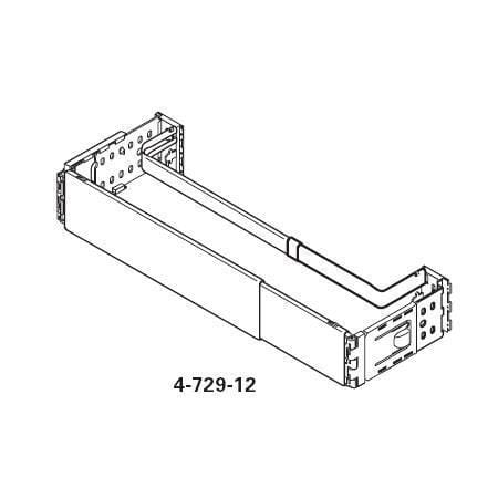 Graber 2 1/2 Inch Dauphine and Lock Seam Curtain Rods