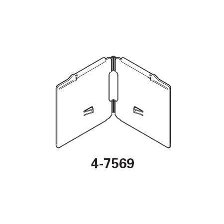Graber Corner Hinge for 4 1/2 Dauphine Rod