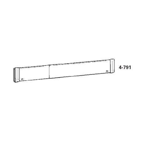 Graber 2 1/2 Inch Spring Tension Dauphine Rods