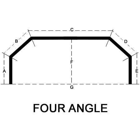 Graber Four Angle Bay Window Traverse Rod - yes, they do exist!