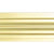 Vesta Solid Brass Reeded Tubing - 4 FT