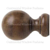 Kirsch 1 3/8 Inch Wood Trends Ball Finial