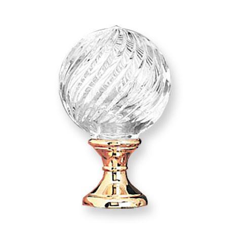 Vesta Crystal Magic Blown Lead Crystal Finial 581245