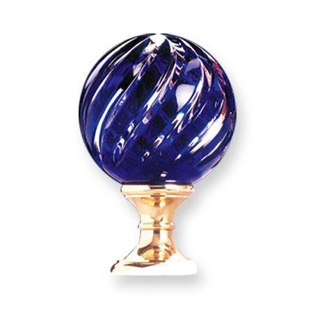 Vesta Crystal Magic Blown Lead Crystal Finial 2-colored 581266