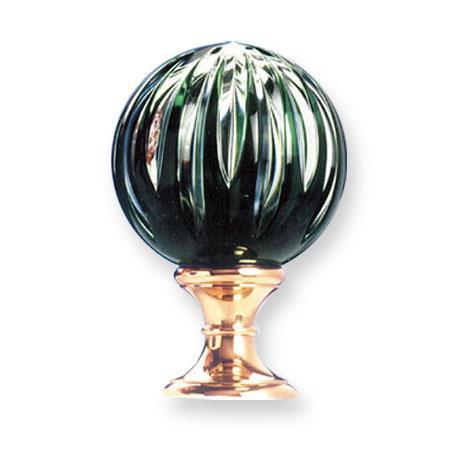 Vesta Crystal Magic Blown Lead Crystal Finial 2-colored 581269