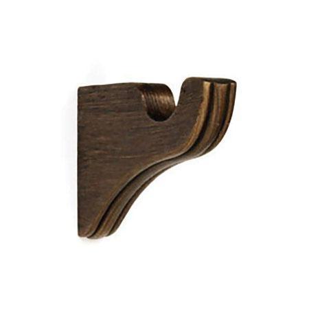 Select 6" Return Bracket For 1 3/8" Wood Drapery Poles