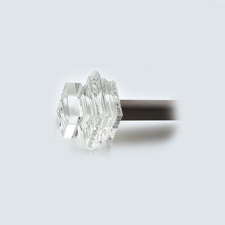 Iron Art By Orion 782 Bohemia Crystal-Glass Finial