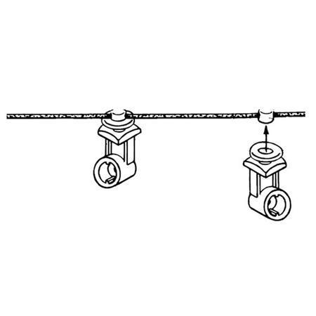 Kirsch Ripplefold Snap Carriers for 60 Percent fullness
