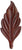 ONA Drapery 3/4 - 1 inch Wrought Iron Crescent Finial