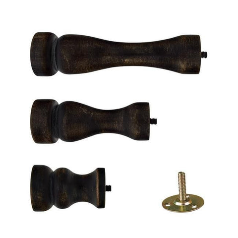 Finial Company WTBS2 Wood Post for Rosettes