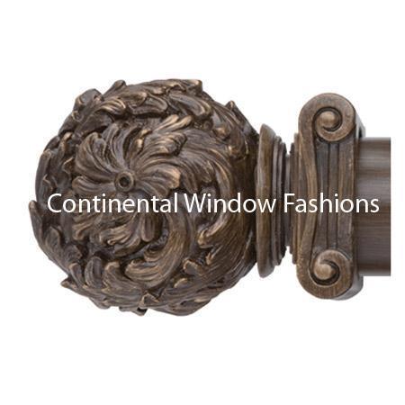 Paris Texas Hardware 2 ¼ Inch Portfolio Greek Finial