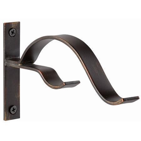 Paris Texas Hardware 1 ¼ Inch Portfolio Gregory Double Pole Support