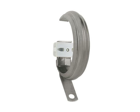 Kirsch Designer Metals 1 3/8 Inch Collection Fluted Traverse Ring - Pack of Four