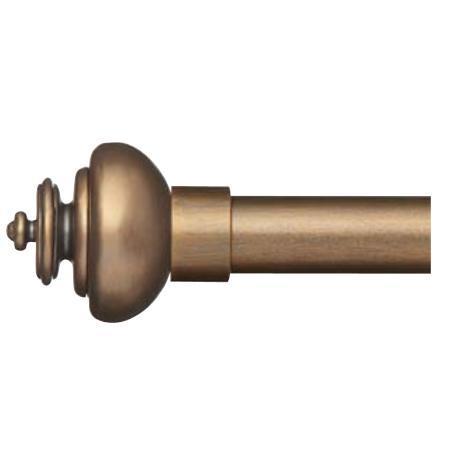 Paris Texas Hardware Quick Ship 1 Inch Transitional Metal Nora Finial With 1 Inch Cuff