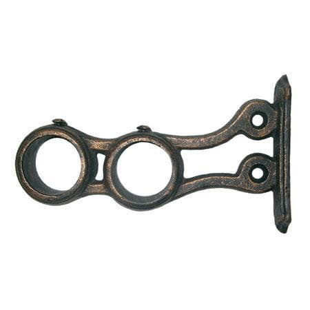 House Parts Ornate Double Bracket For 1" Metal Poles