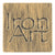 Iron Art by Orion Swing Arm 1/2 Inch Square Finish A (07 Inch)
