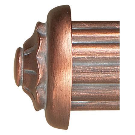 Paris Texas Hardware 1 ⅜ Inch Portfolio Small Carved End Cap