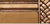 Finial Company 2 1/4 Inch Grooved Wood Poles (Walnut Gold)