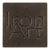 Iron Art by Orion Swing Arm 1/2 Inch Round Finish C (Wecchio Patina) (Left) (R1 (1/2" Projection Only))