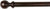 LJB 1 3/8 Inch Wood Poles Specialty Colors (Antique Gold)