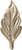 ONA Drapery 1/2 Inch Wrought Iron Willow Finial