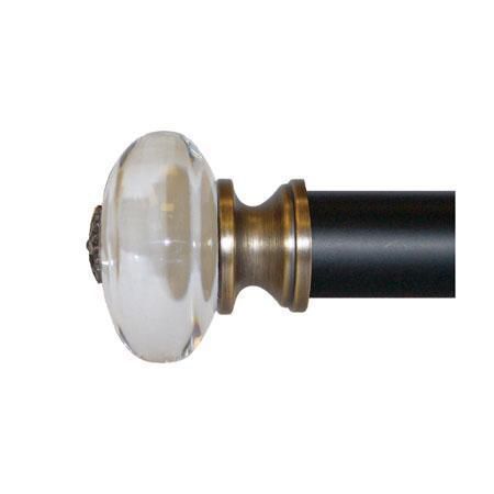 House Parts Clear Glass Pole Set 51-96"