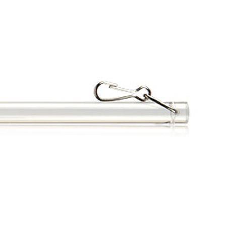 Helser Artigiani Clear Acrylic Wand with Clip