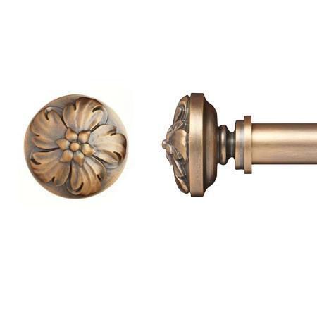 Paris Texas Hardware 1 ¼ Inch Portfolio Elisabeth Finial