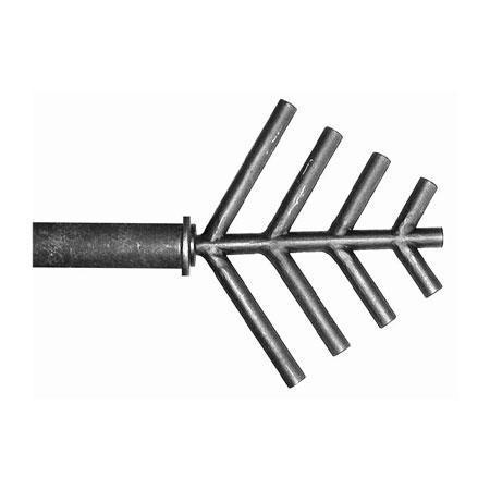 ONA Drapery 3/4 - 1 inch Wrought Iron Branch Finial