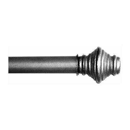 ONA Drapery 3/4 - 1 inch Wrought Iron Terrace Finial