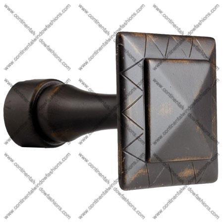 Kirsch Cross Geometric Holdback