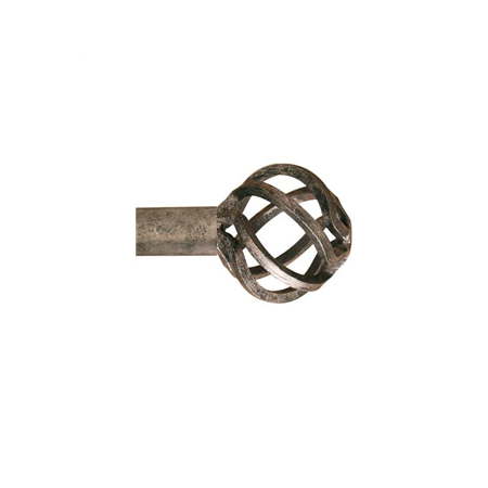Finial Company Steel Collection 1 1/2"-1 3/4" LS385-FC1