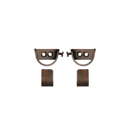 Paris Texas Hardware Quick Ship 1 Inch Metal Inside Mount Brackets