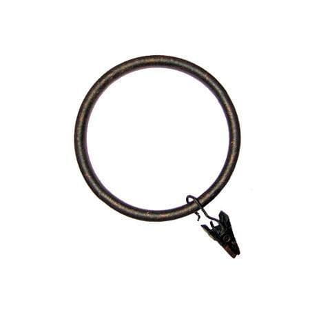 House Parts Metal Rings With Clips For 2" Drapery Poles