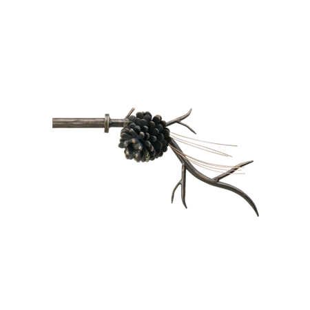 Finial Company Steel Collection Finial 3/4"