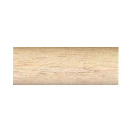 Vesta Highland Timber Wood Pole plain 2 3/4 Inch Diameter 4'/6'/8'/12'L