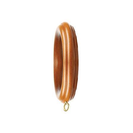 Select Ribbed Wood Ring For 2 1/4" Drapery Poles