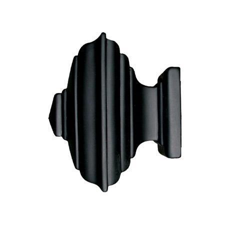House Parts Square Architectural Finial For 2 1/4" Drapery Poles