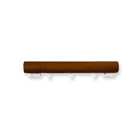 Kirsch Estate Wood Trends with Plain slides (Satin Gold)