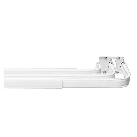 Kirsch Lock Seam Triple Curtain Rod