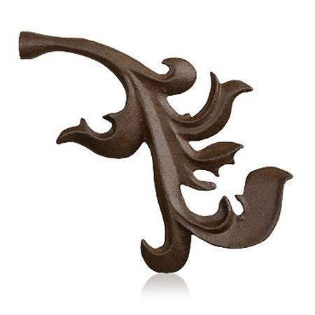 Helser Artigiani Weeping Leaf Finial