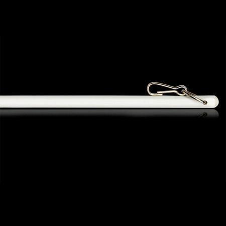Helser White Fiberglass Wand With Clip