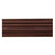 Paris Texas Hardware 1 ⅜ Inch Portfolio Fluted Wood Pole (Dark Chocolate)