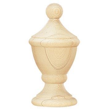 Vesta Highland Timber Finial YAKIMA 2 7/8D 6 3/8L